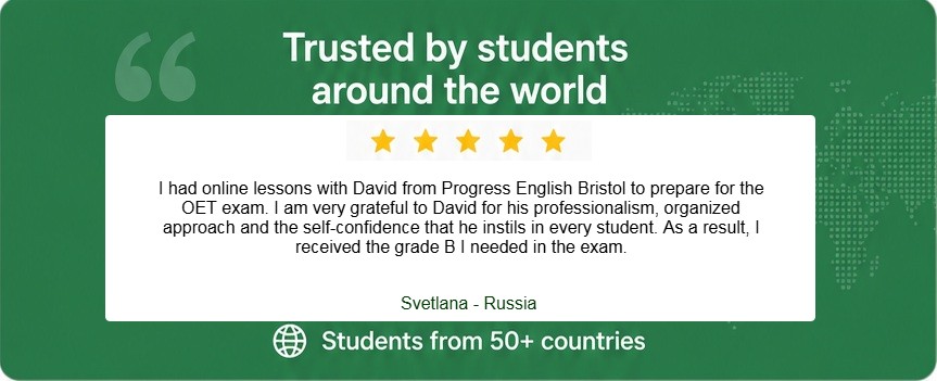progress english review